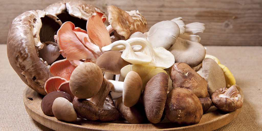 Champignons aux légumes