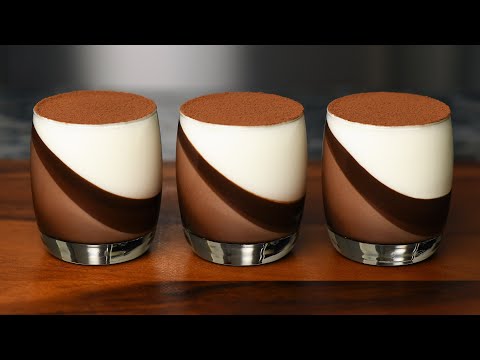 Panna Cotta au Chocolat : Facile et Sans Cuisson