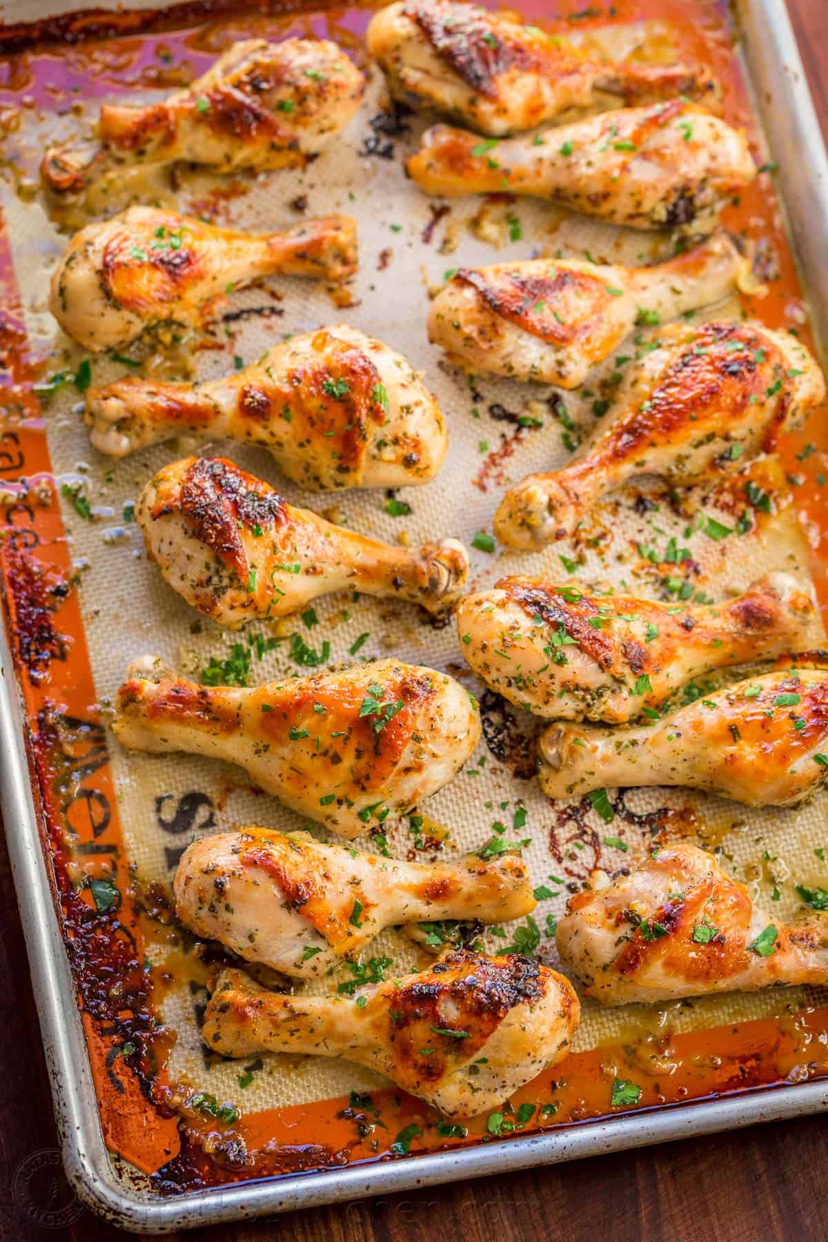 Recette cuisses de poulet au four avec une délicieuse marinade