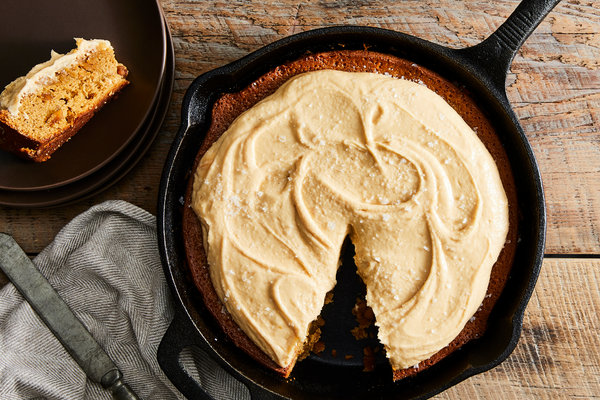 Gâteau aux pommes à la poêle